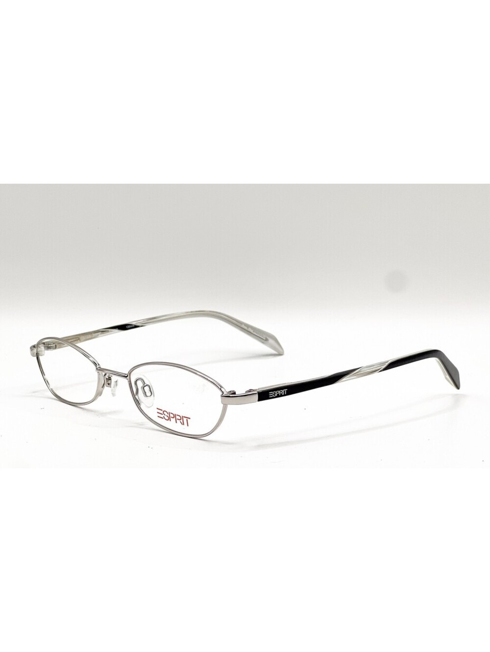 Esprit ET9240 024 Black Modified Oval Authentic Eyeglass Frames 48-18